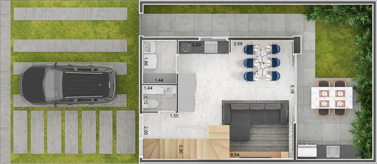residencial eco planta 1
